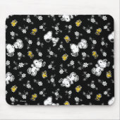 Snoopy & Woodstock Spaß & Blume Mousepad (Vorne)