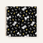 Snoopy & Woodstock Spaß & Blume Notizblock (Vorderseite)