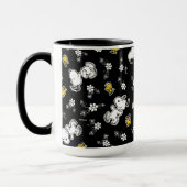 Snoopy & Woodstock Spaß & Blume Tasse (Links)