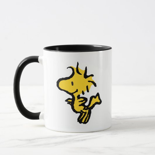 Snoopy & Woodstock Spaß & Blume Tasse (Links)