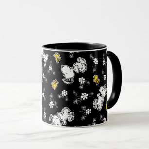 Snoopy & Woodstock Spaß & Blume Tasse