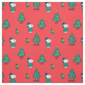 Snoopy & Woodstock Weihnachtsmuster Stoff (Muster)