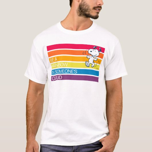 Snoopy | Zeigen Sie immer Ihre wahren Farben an T-Shirt (Vorderseite)