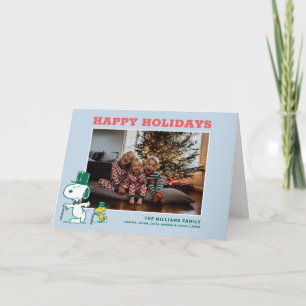 Snoopy Zylinder Pfefferminzbonbon Feiertagskarte