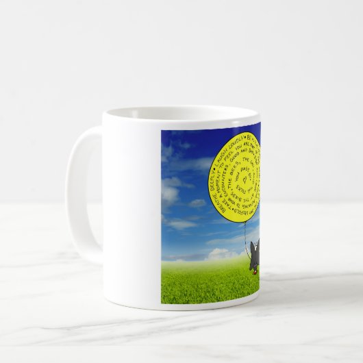 Snootchs Ballon-Tasse Kaffeetasse (Vorderseite Links)