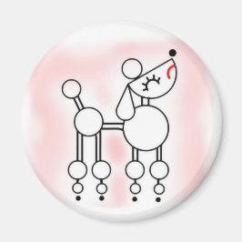 Snooty Poodle Magnet