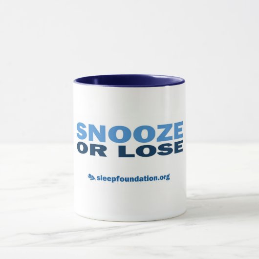 Snooze oder verlieren Sie Tasse (Zentrum)