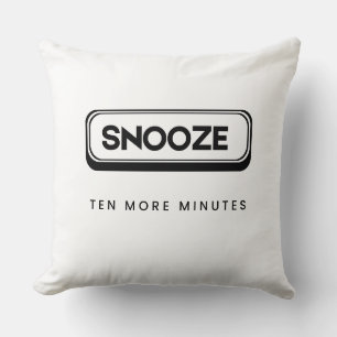 Snooze Zehn Minuten Mehr Kissen