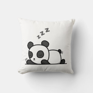 Snoozy Panda - Gemütliches Kopfkissen Kissen