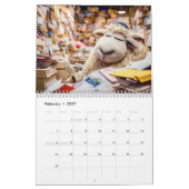 Snoozy Sheep – 2026 Schlafenszeit-Kalender Kalender (Feb 2027)