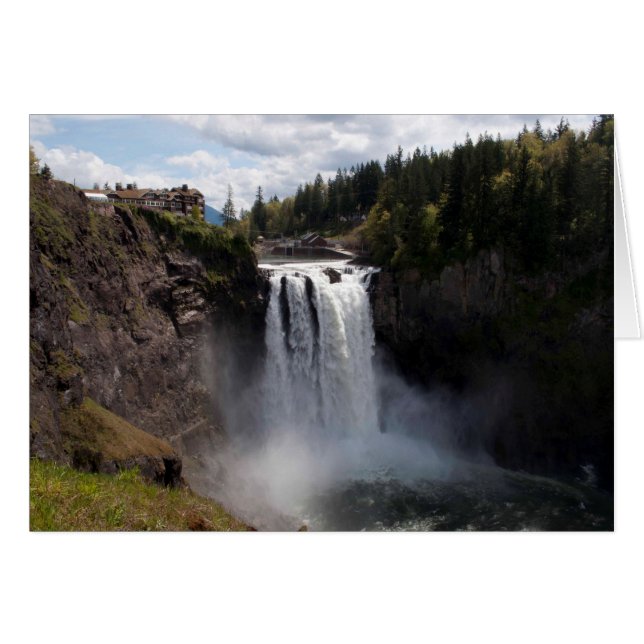 Snoqualmie Fall des Washingtoner Staat (Vorderseite (Horizontal))