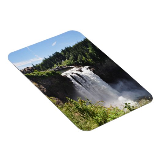 Snoqualmie Fall des Washingtoner Staat Magnet (Rechte Seite)