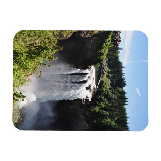 Snoqualmie Fall des Washingtoner Staat Magnet (Horizontal)