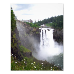 Snoqualmie Fälle Fotodruck
