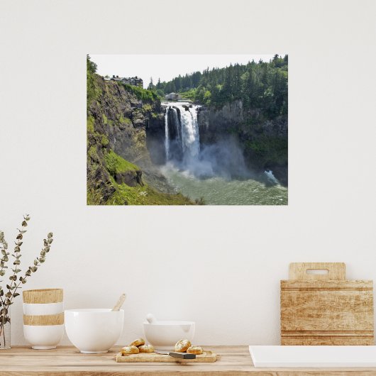 Snoqualmie Falls 11 Poster (Küche)