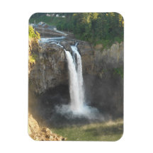 Snoqualmie Falls Foto Magnet