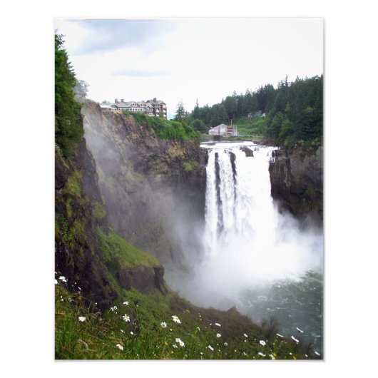 Snoqualmie Falls Fotodruck (Vorne)