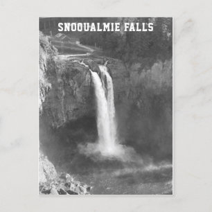 Snoqualmie Falls Postcard Postkarte