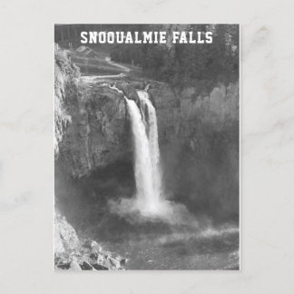 Snoqualmie Falls Postcard Postkarte