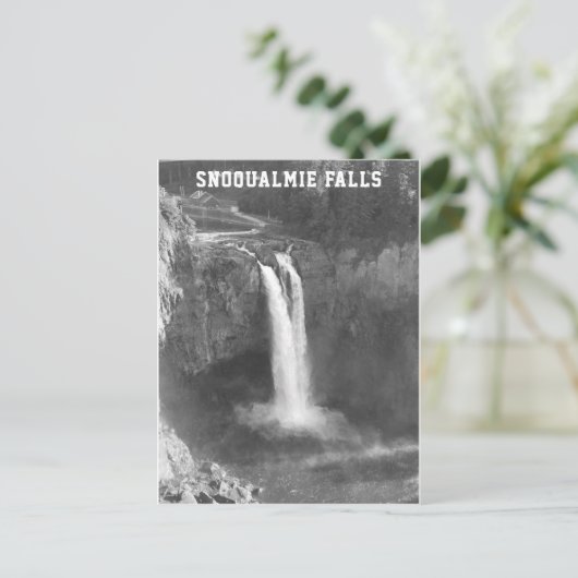 Snoqualmie Falls Postcard Postkarte (Stehend Vorderseite)