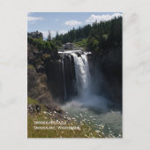Snoqualmie Falls Postcard Postkarte (Vorderseite)