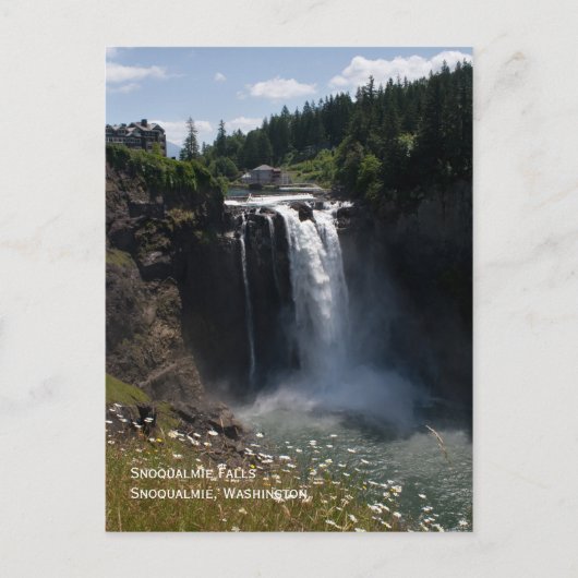 Snoqualmie Falls Postcard Postkarte (Vorderseite)
