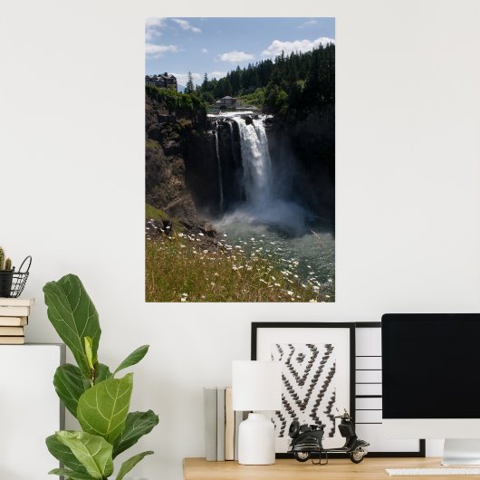 Snoqualmie Falls Poster (Heimbüro)