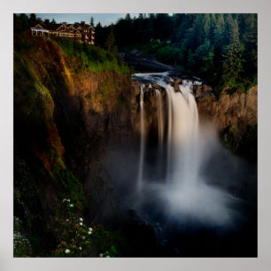 Snoqualmie Falls Poster