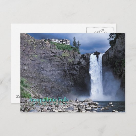 Snoqualmie Falls Postkarte (Vorne/Hinten)