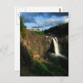 Snoqualmie Falls Postkarte (Vorne/Hinten)