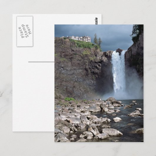 Snoqualmie Falls Postkarte (Vorne/Hinten)
