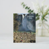 Snoqualmie Falls Postkarte (Stehend Vorderseite)