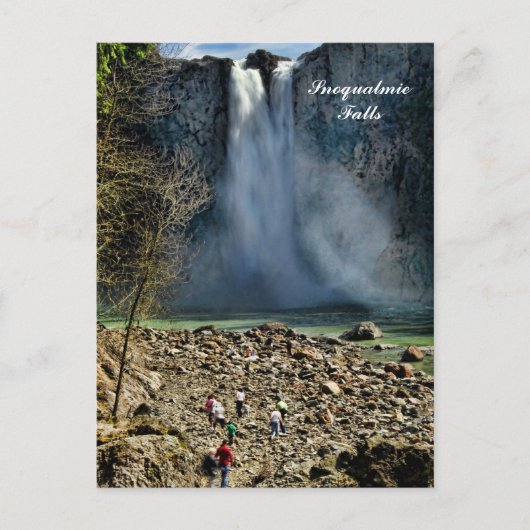 Snoqualmie Falls Postkarte (Vorderseite)
