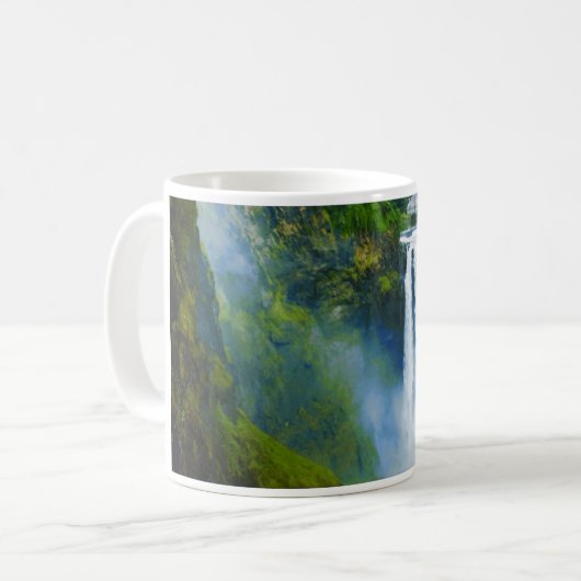Snoqualmie Falls Power House Kaffeetasse (Vorderseite Links)
