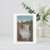Snoqualmie Falls, WA - Blick auf Wasserfälle am ob Postkarte (Stehend Vorderseite)