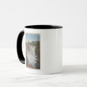 Snoqualmie Falls, WA - Blick auf Wasserfälle am ob Tasse (Vorderseite Links)