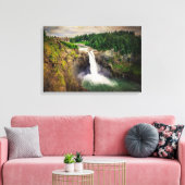 Snoqualmie Falls Washington Leinwanddruck (Insitu (Wohnzimmer))