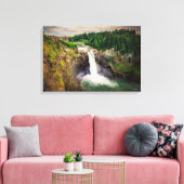 Snoqualmie Falls Washington Leinwanddruck (Insitu (Wohnzimmer))