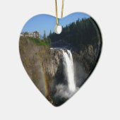 Snoqualmie fällt Washington Keramik Ornament (Links)