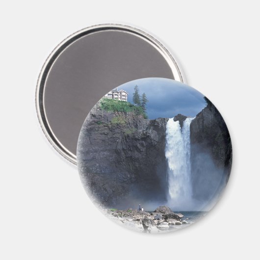 Snoqualmie Magnet (Vorderseite/Rückseite)