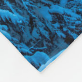 Snoqualmie Pass, Washington Staat. Fleecedecke (Ecke)