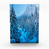 Snoqualmie Pass, Washington Staat. Fotoblock (Vorderseite)