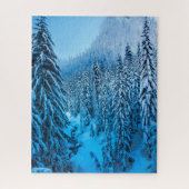Snoqualmie Pass, Washington Staat. Puzzle (Vertikal)