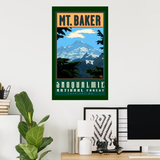 SNOQUALMIE POSTER (Heimbüro)