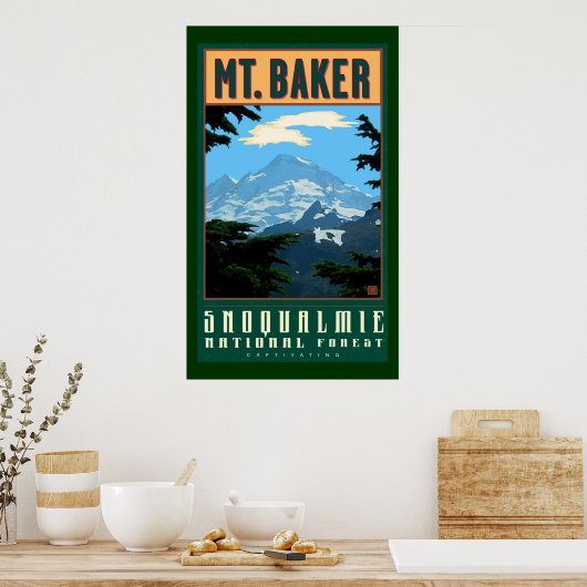 SNOQUALMIE POSTER (Küche)