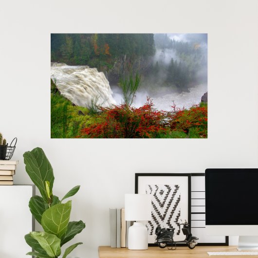 Snoqualmie Poster (Heimbüro)