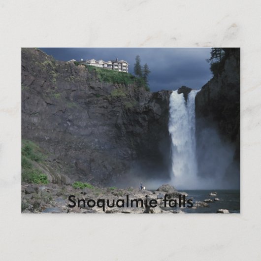 Snoqualmie Postkarte (Vorderseite)