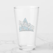 Snoqualmie Washington Berge Glas (Rückseite)
