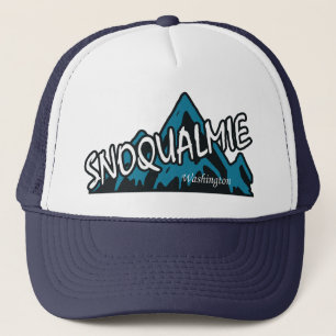 Snoqualmie Washington Berge Truckerkappe