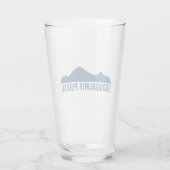 Snoqualmie Washington Bitte Glas (Rückseite)